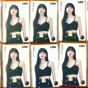 블랙핑크 리사 bc카드 굿즈 이미지