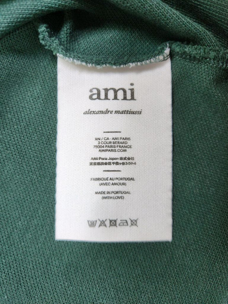 ami 아미 남여공용 반팔 카라티 M사이즈 꼼데가르송 폴로 랄프로렌 us폴로 에피그램 코오롱스포츠 k2 토리버치 이미지