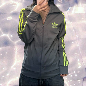 아디다스 유로파 져지 그레이 라임 95 이미지