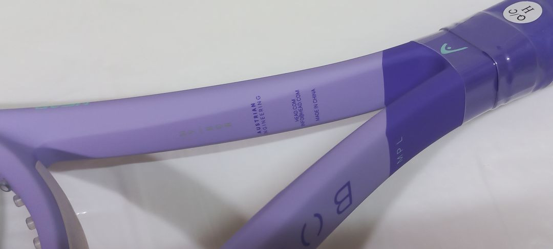 테니스라켓 헤드 2026 붐 mpl 보라 (275g) 이미지
