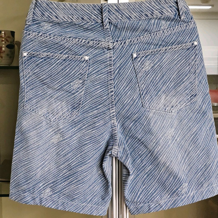 30인치 루이비통 남성 데님 반바지 이미지