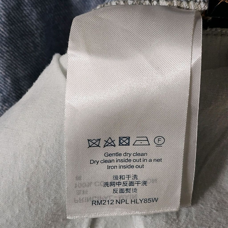 30인치 루이비통 남성 데님 반바지 이미지