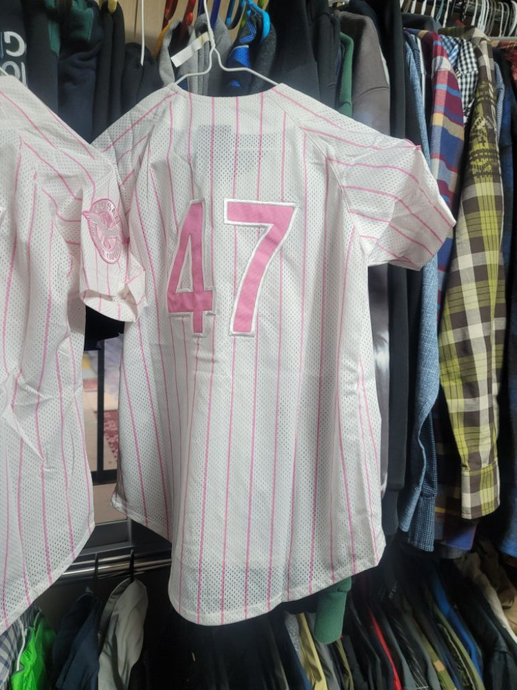 롯데유니폼 키즈핑크 7세 이미지