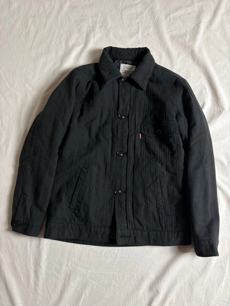 Levis 리바이스 퀄팅 코튼 트러커 자켓 M 이미지