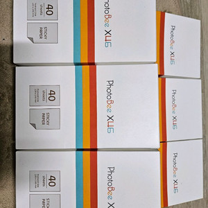 포토비 XL46 스티커 겸용 포토 프린터 인화지 새상품 이미지