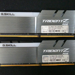 지스킬 트라이던트Z DDR4 3866 32GB 16G 2개 세트 이미지