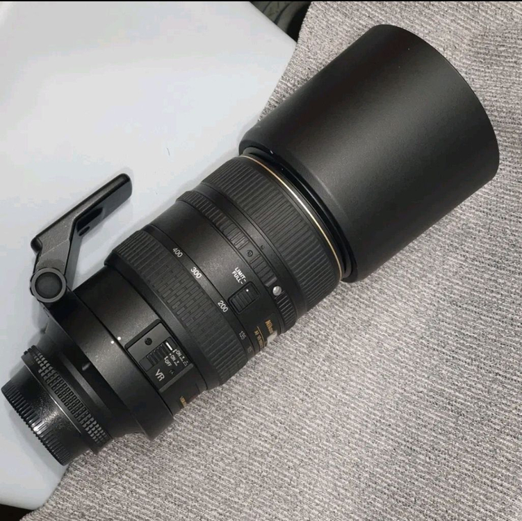 니콘 AF 80-400mm 망원줌렌즈 이미지