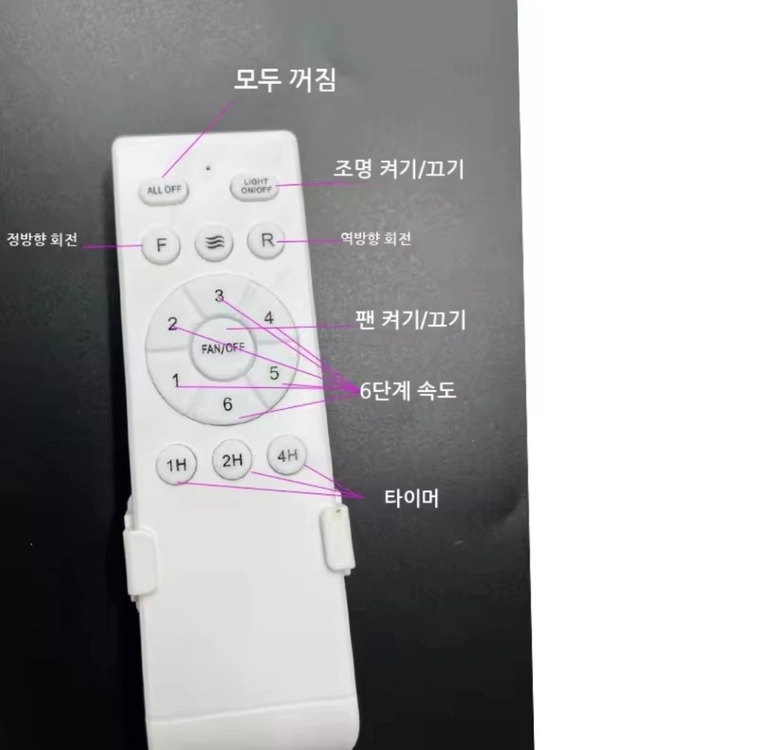 새상품 LED 조명 선풍기 천장 실링팬 이미지