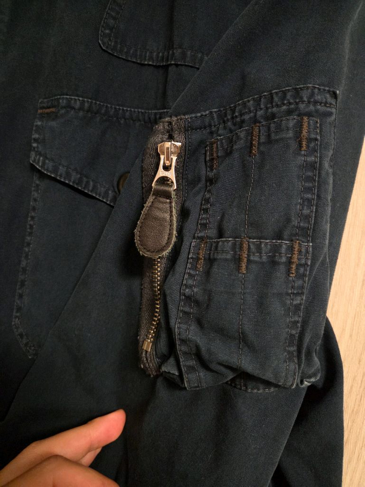 [L]RRL 더블알엘 인디고 다잉 에어크레프트 자켓 이미지