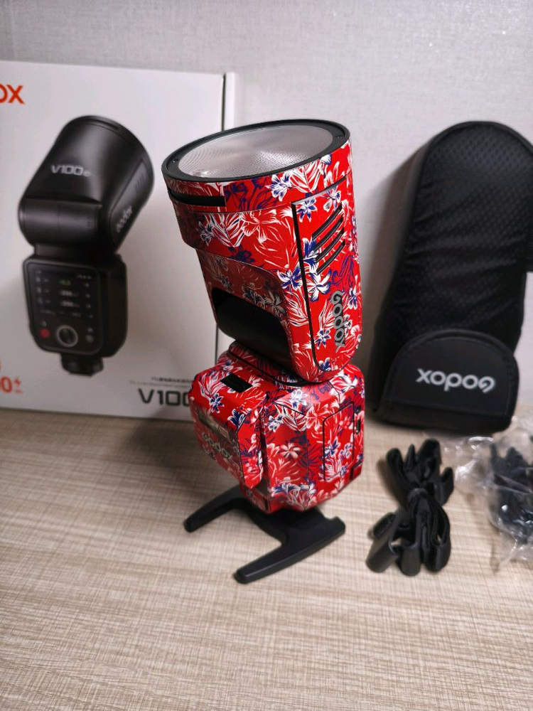 고독스 V100 카메라 플래시 100W. 소니용 이미지