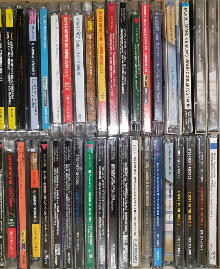 잡다한 SACD 170장 일괄().. 이미지