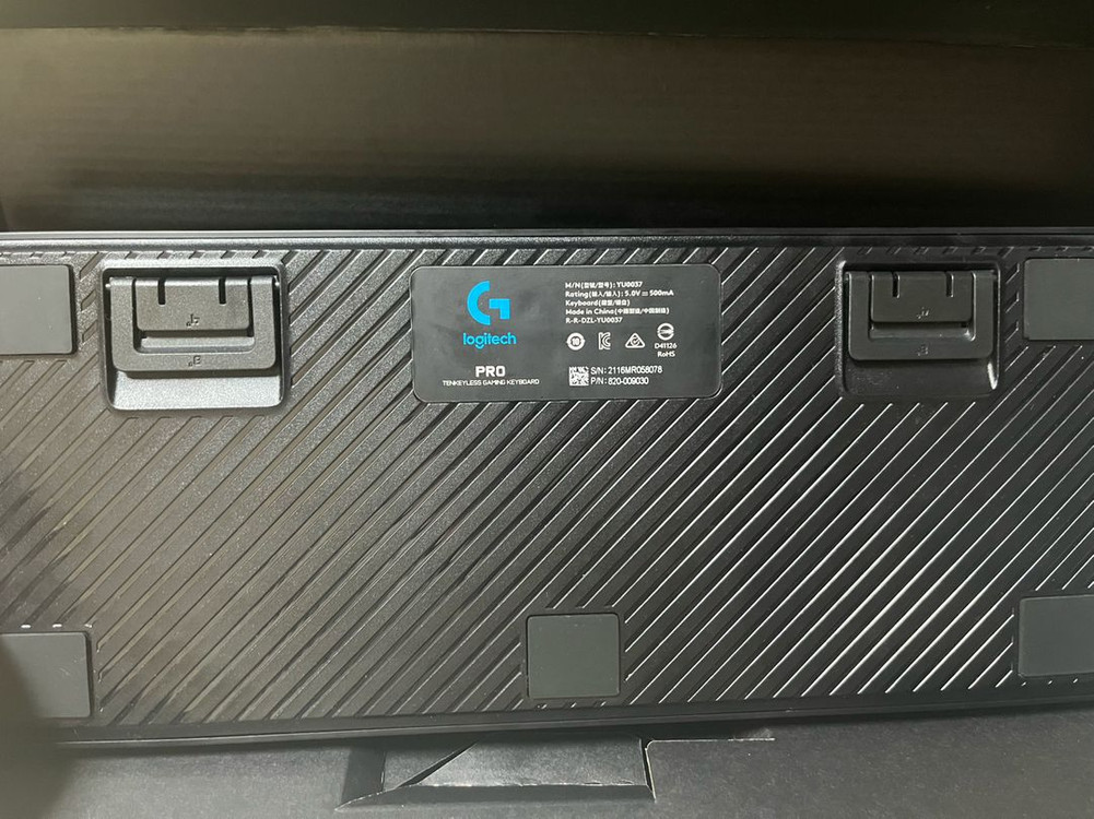 로지텍 g pro tkl gx blue 영문판 키보드 이미지