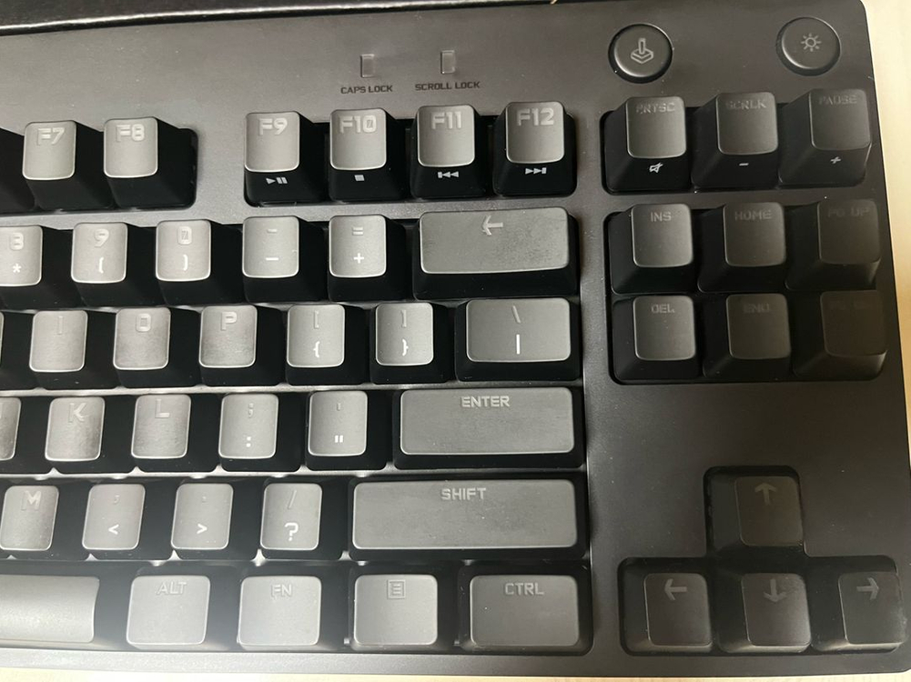 로지텍 g pro tkl gx blue 영문판 키보드 이미지