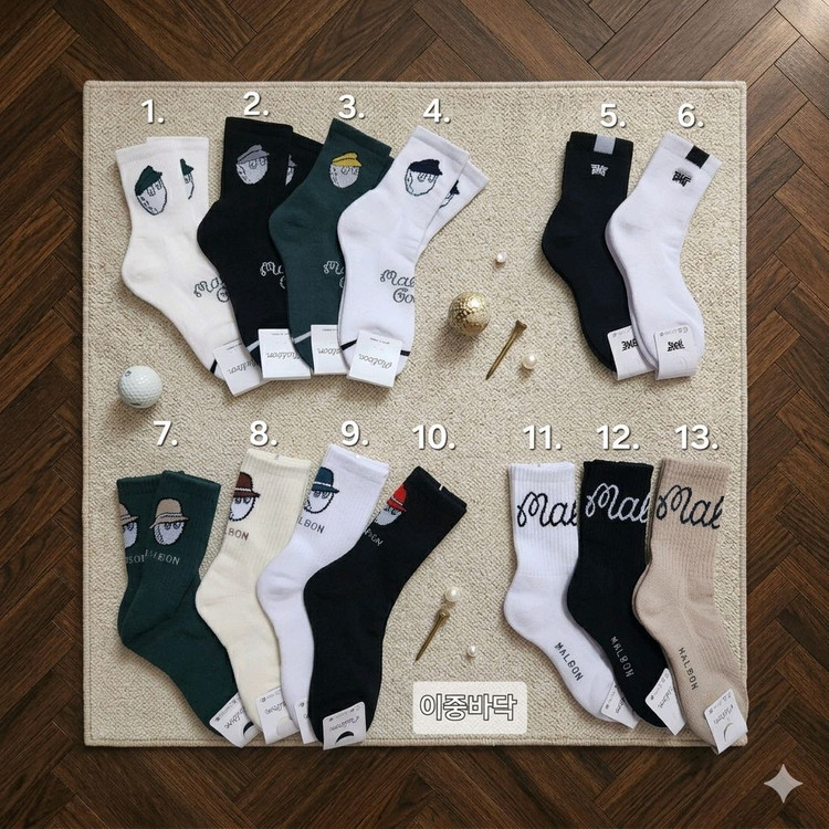 말본 타이틀 pxg 골프양말 (5+1 이벤트!) 이미지