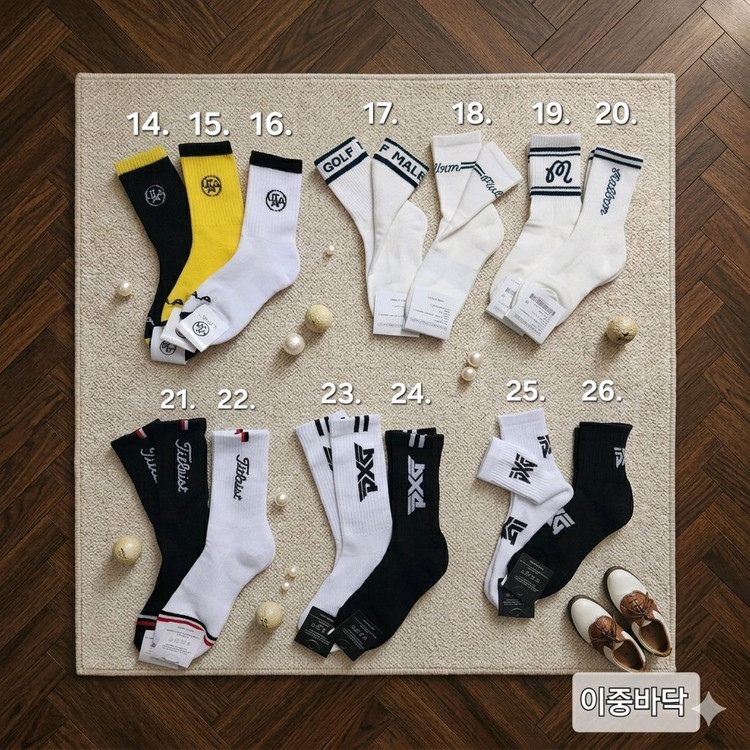 말본 타이틀 pxg 골프양말 (5+1 이벤트!) 이미지