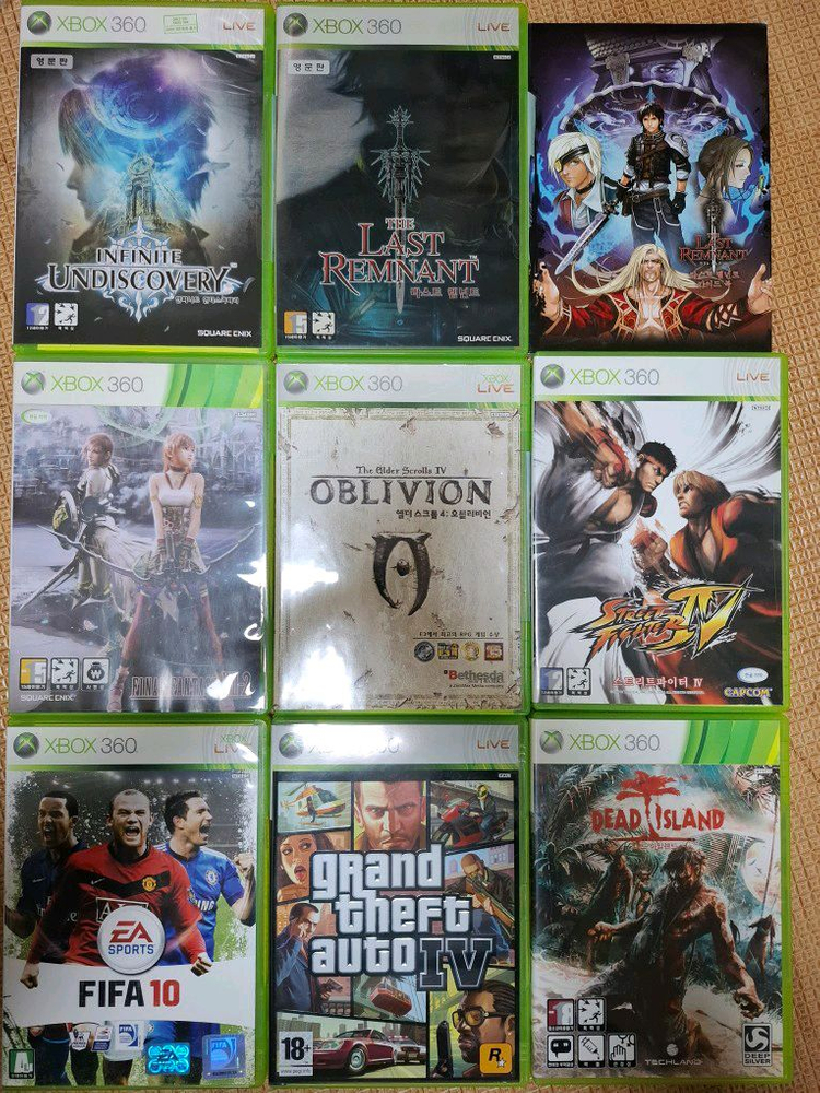 XBOXONE XBOX360게임 이미지