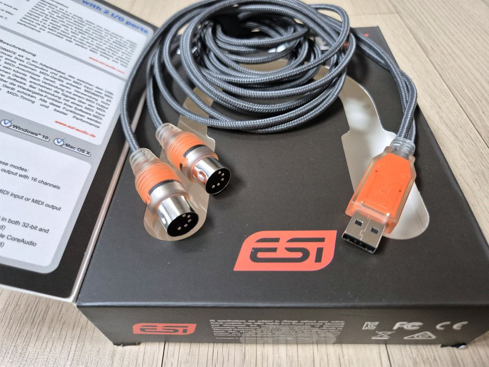 야마하 DTXpress 1세대 전자 드럼 모듈+MIDI-USB 인터페이스 이미지