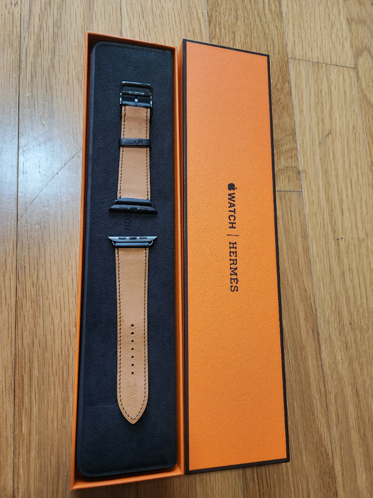 (미사용)애플워치 에르메스 정품 스트랩 4종 이미지