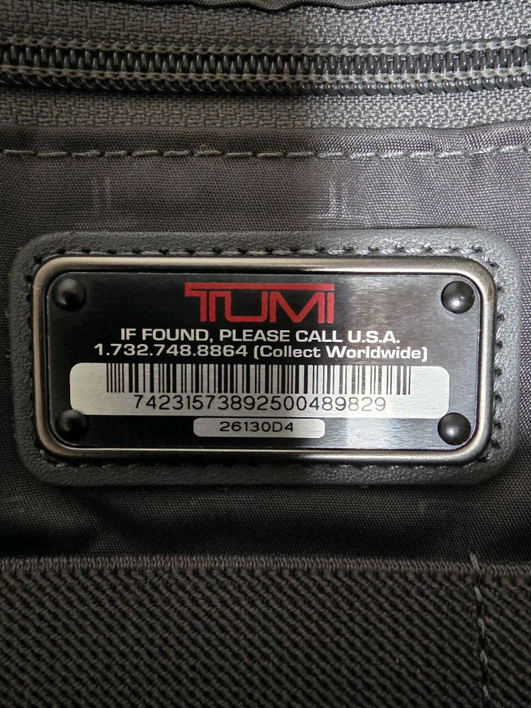투미(TUMI) Alpha Essential Brief Laptop (품번# 26130D4) 이미지