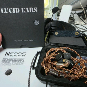 AKG N5005 + 커케 + 젠더 + 이어팁 + 케이스 이미지