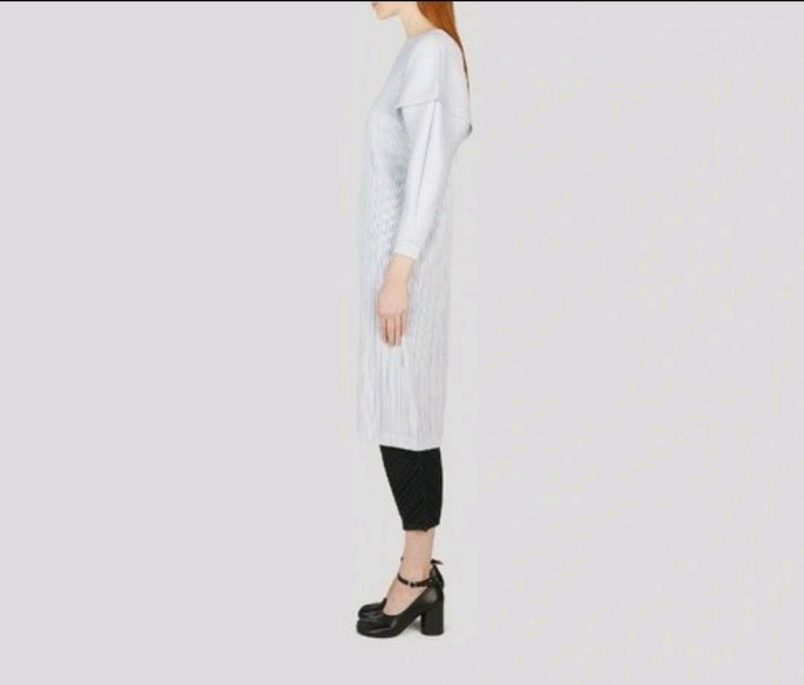 이세이미야케 플리츠플리즈 가디건 라이트그레이 3사이즈 이미지