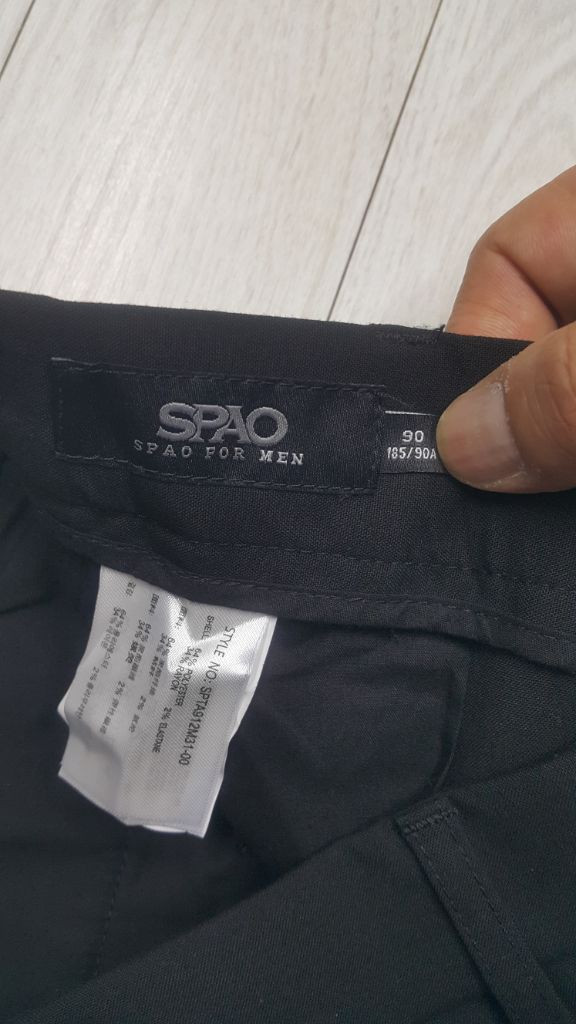 SPAO 여름면바지(스판) 34인치(No.347)새상품 이미지