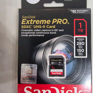 샌디스크 v60 1tb sd 카드 이미지