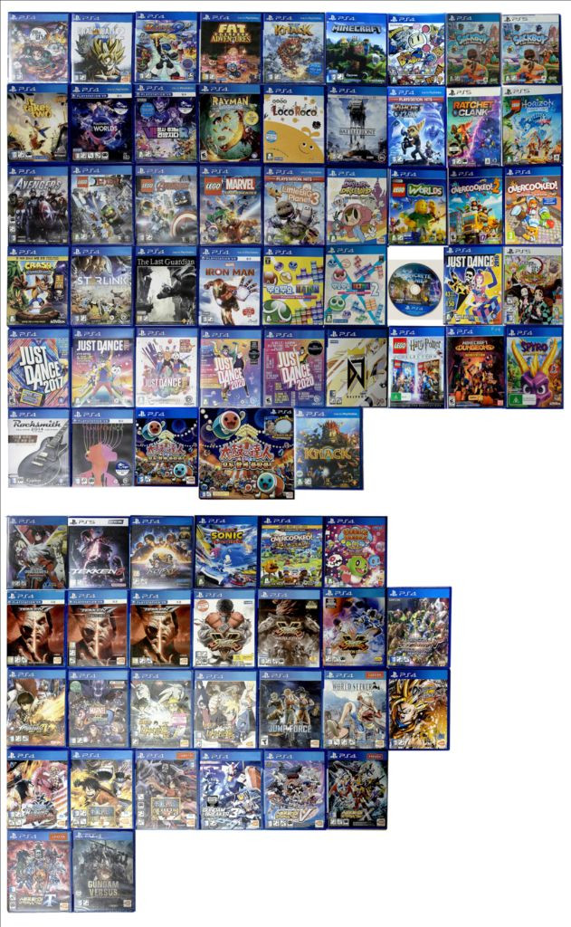 플스4 PS4 PS5 게임 CD 타이틀 이미지