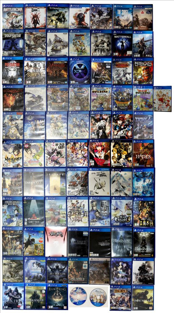 플스4 PS4 PS5 게임 CD 타이틀 이미지