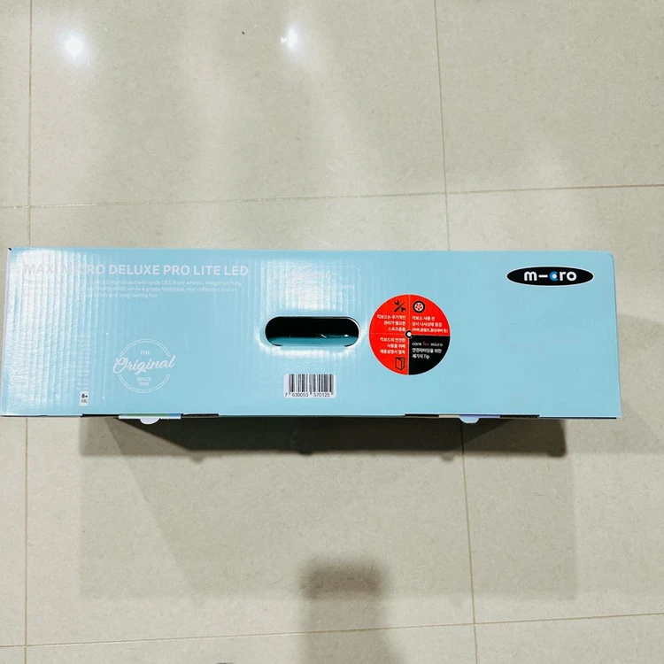 마이크로킥보드 맥시T 프로 라이트 LED 블루 미개봉 새제품 이미지