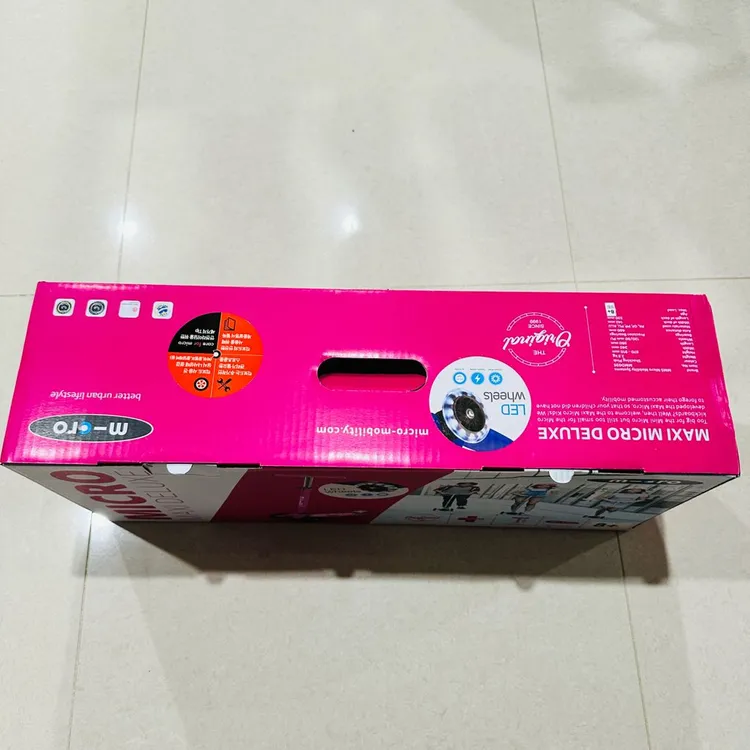 마이크로킥보드 맥시T 프로 라이트 LED 핑크 미개봉 새제품 이미지
