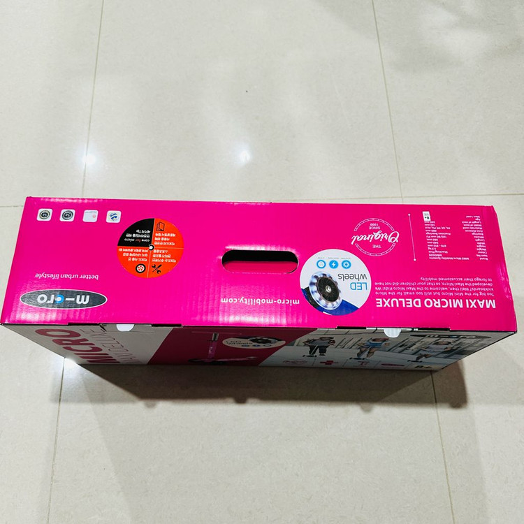 마이크로킥보드 맥시T 프로 라이트 LED 핑크 미개봉 새제품 이미지