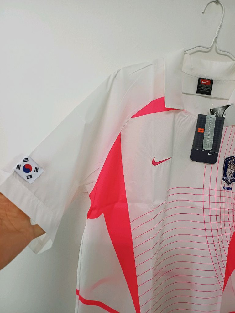 남성 나이키 2002 국대 축구유니폼 (새상품급.스판105) 이미지