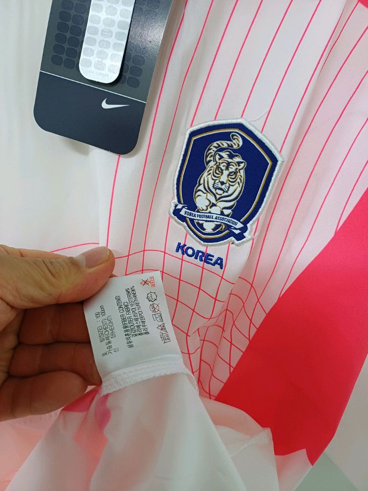 남성 나이키 2002 국대 축구유니폼 (새상품급.스판105) 이미지