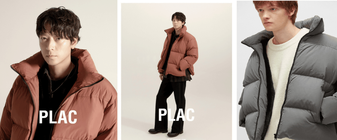 남자패딩 오리털 거위털 숏 PLAC 경량 강동원 파카 이미지
