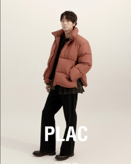 남자패딩 오리털 거위털 숏 PLAC 경량 강동원 파카 이미지