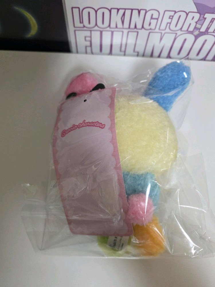 [산리오] 아베일 우사하나 뽀글이 마스코트 인형 이미지