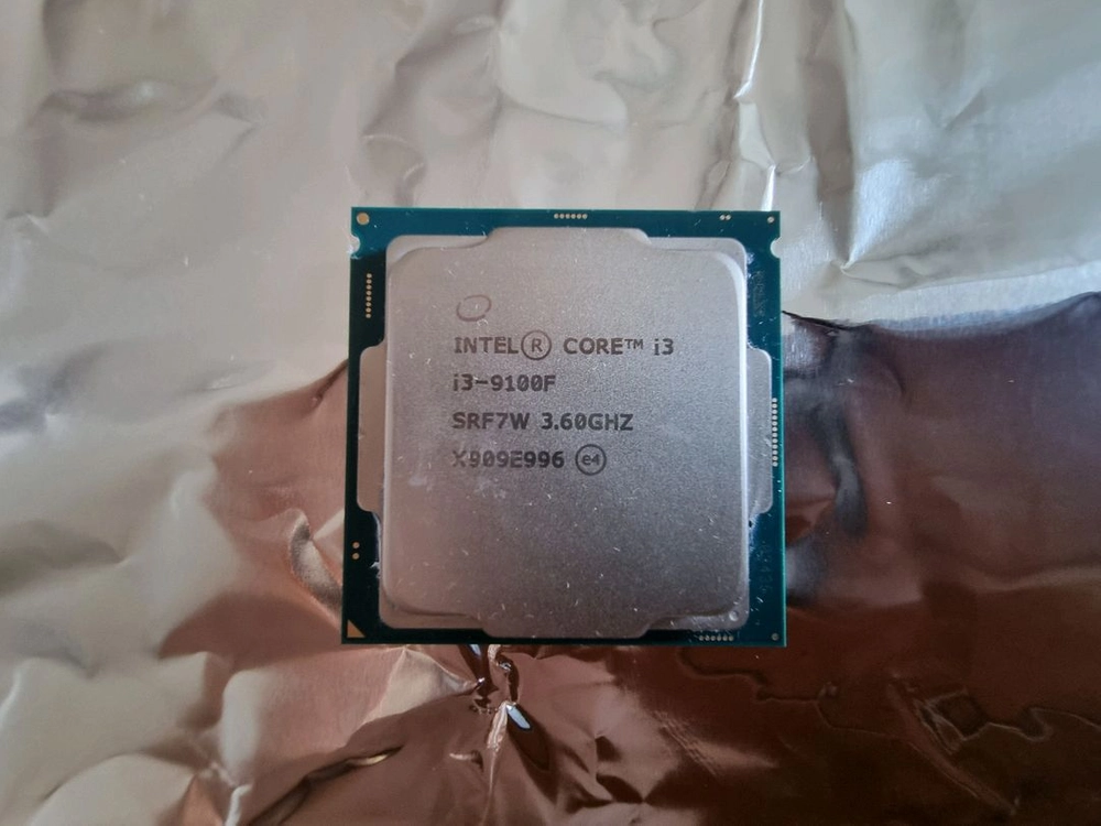 인텔 i3-9100F CPU 판매합니다 이미지