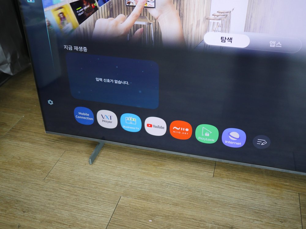 삼성 65인치 4K UHD TV 스탠드형 사이니지 LH65BEFHLGFXKR 이미지
