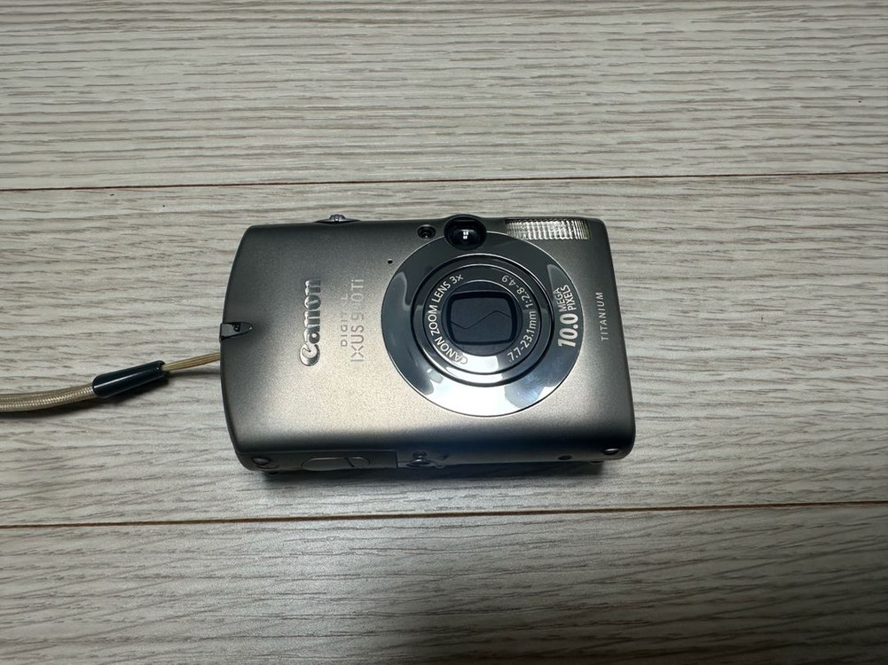 캐논 익서스 IXUS 900 Ti 티타늄 빈티지 레트로디지털 카메라 판매합니다 이미지