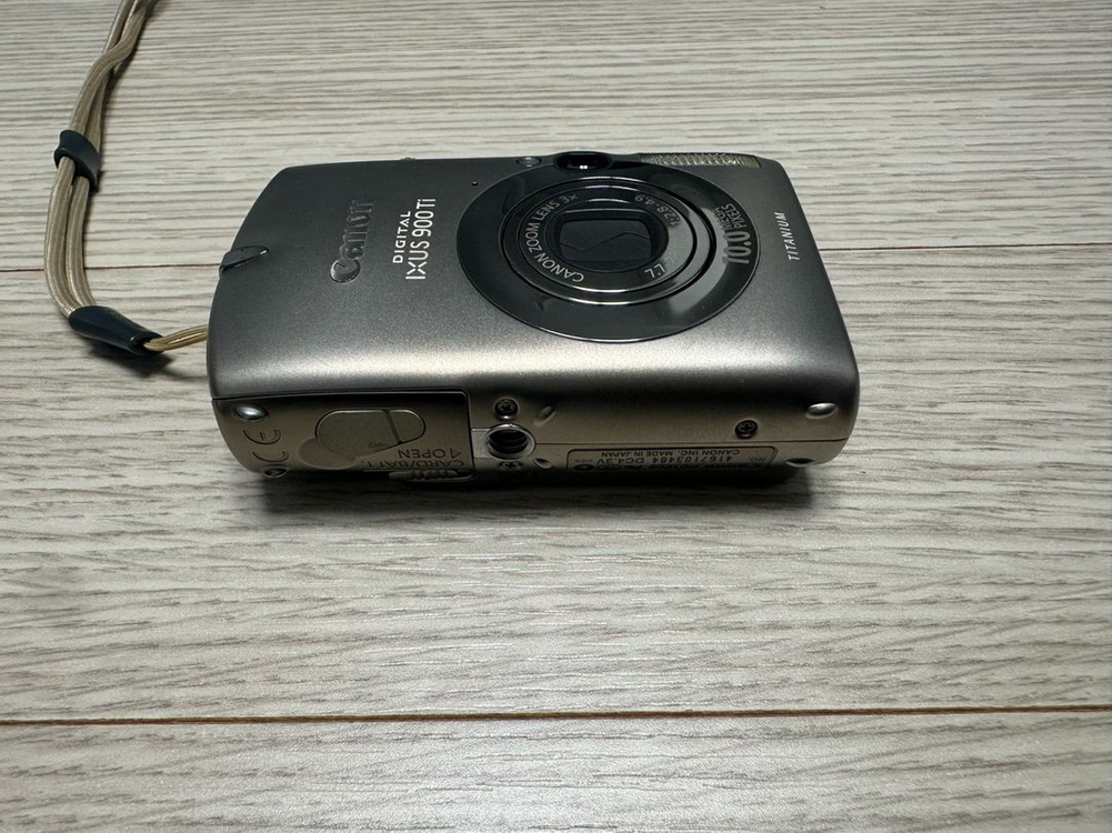 캐논 익서스 IXUS 900 Ti 티타늄 빈티지 레트로디지털 카메라 판매합니다 이미지
