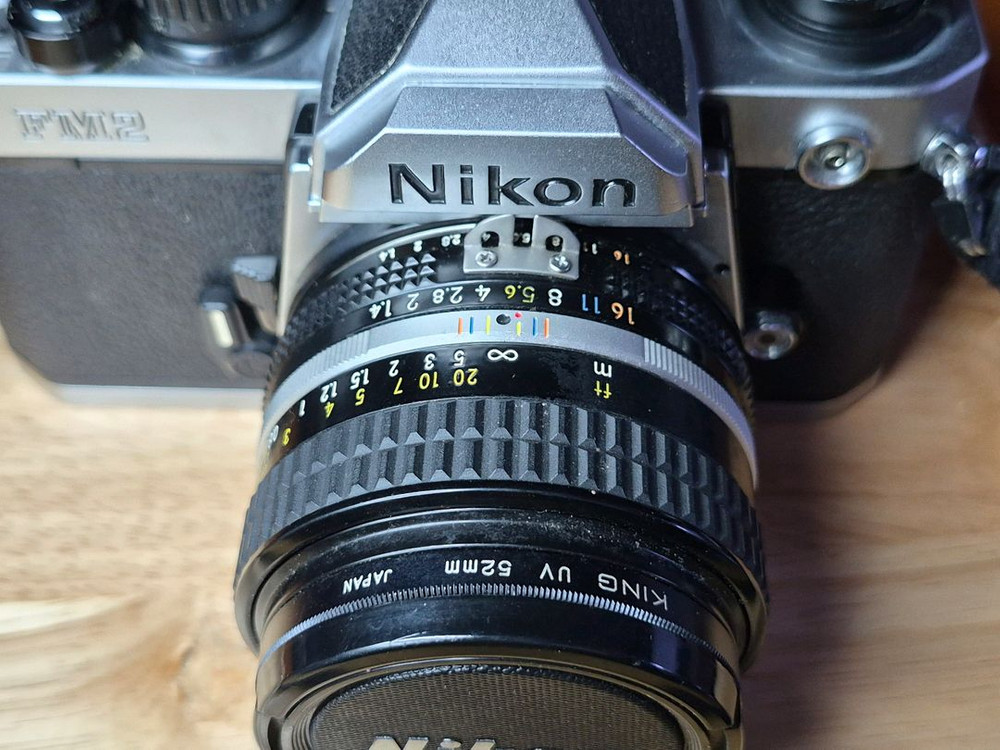 nikon fm2 필름카메라 + 렌즈 세트 이미지