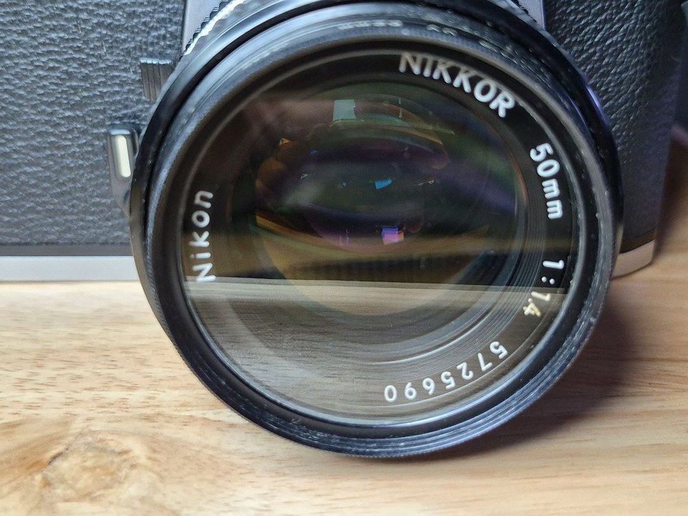 nikon fm2 필름카메라 + 렌즈 세트 이미지