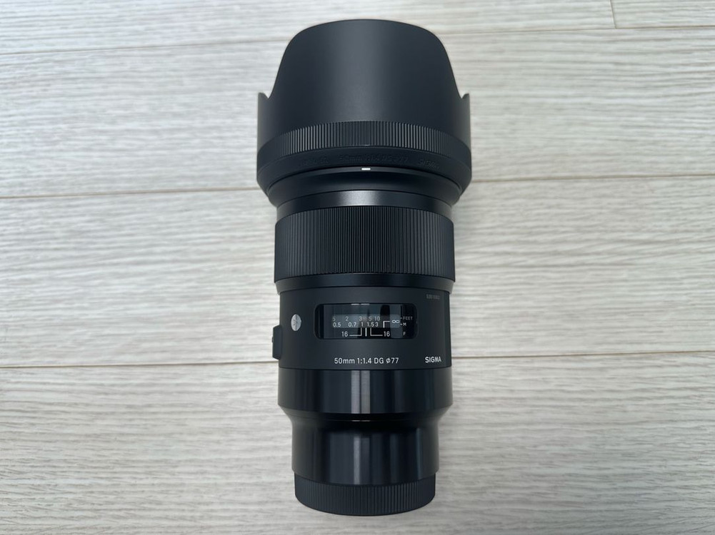 시그마 정품 A 50mm F1.4 DG 아트오식이 소니마운트 렌즈 판매합니다 이미지