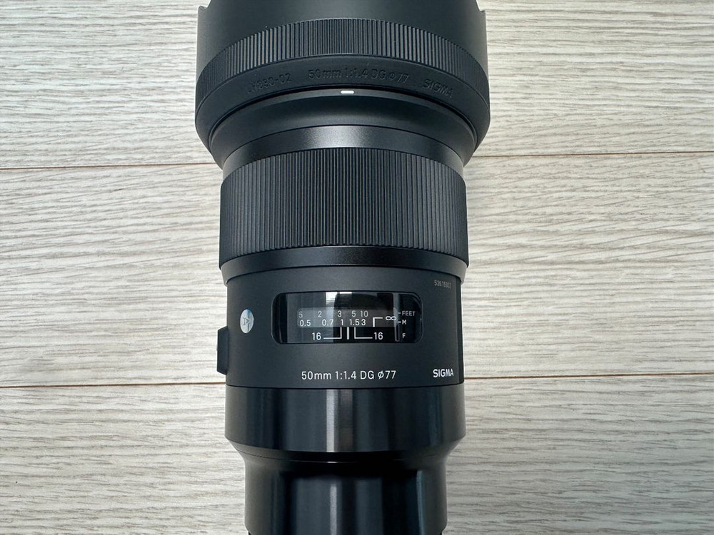 시그마 정품 A 50mm F1.4 DG 아트오식이 소니마운트 렌즈 판매합니다 이미지