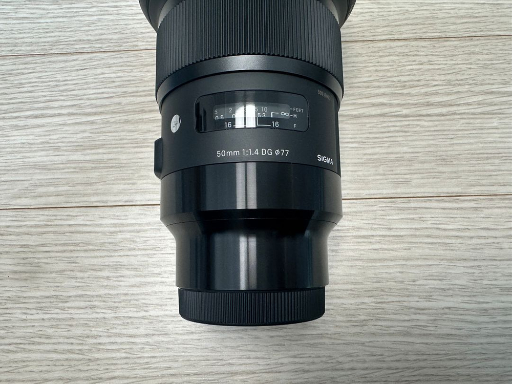 시그마 정품 A 50mm F1.4 DG 아트오식이 소니마운트 렌즈 판매합니다 이미지