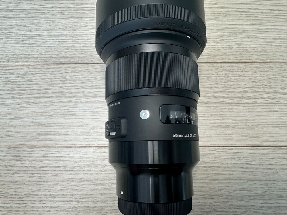 시그마 정품 A 50mm F1.4 DG 아트오식이 소니마운트 렌즈 판매합니다 이미지