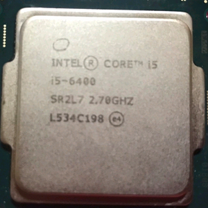 i5 6400 CPU 이미지