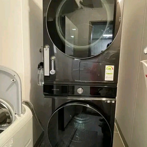 삼성 그랑데 AI 세탁기건조기 블랙 이미지