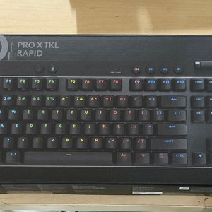 로지텍 PRO X TKL RAPID 게이밍 키보드 미개봉 새상품 이미지